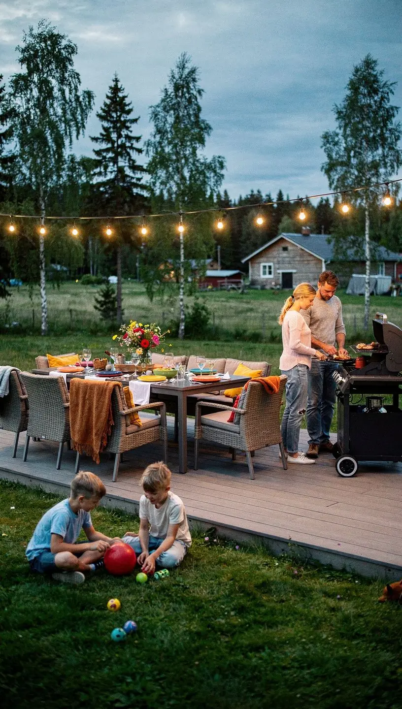 Mugav ja stiilne magamistuba, mille dekoratsioonid loovad hubase õhkkonna.